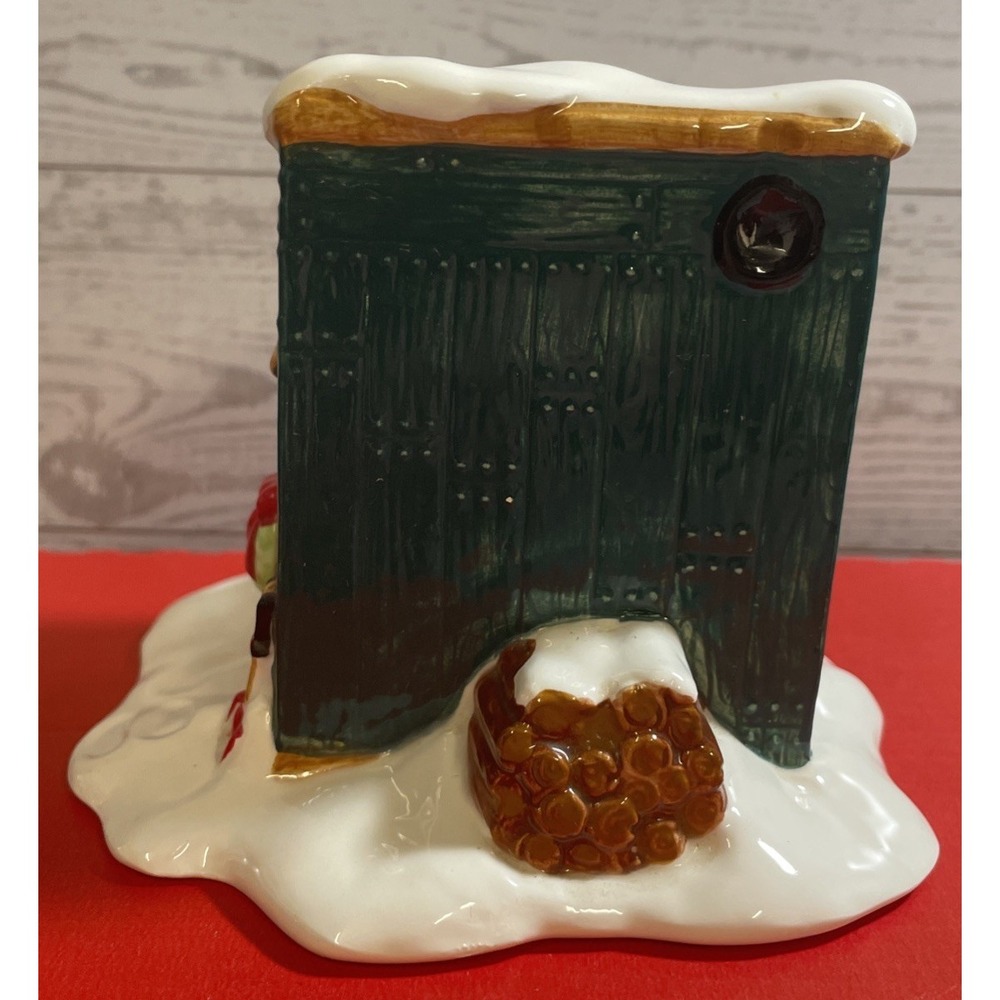 Department 56 Original Snow Village Fresh Frozen Fish Gone Fishin Hut Vintage - Picture 2 of 6